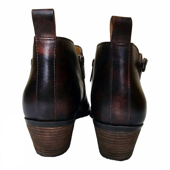 Women's Size 9 Vionic "Cecily" Leather Ankle Bootie - Picture 5 of 11